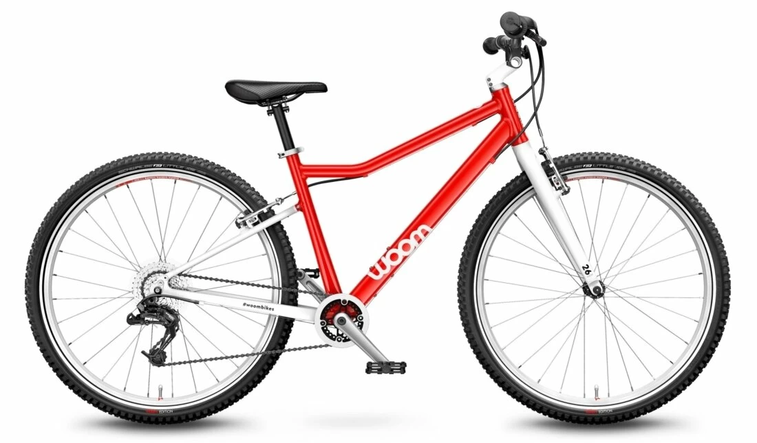 Rower woom 6 Czerwony