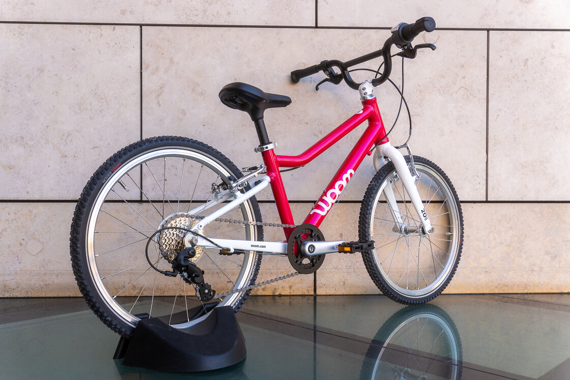 Rower woom GO 4 Różowy