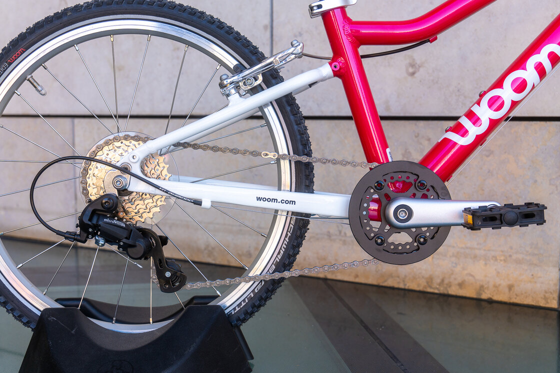 Rower woom GO 4 Różowy