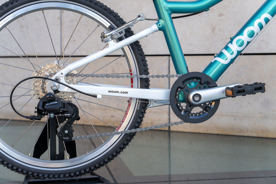 Rower woom GO 4 Turkusowy