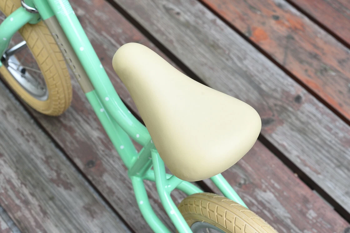 Rowerek biegowy Creme MIA PISTACHIO POLKA