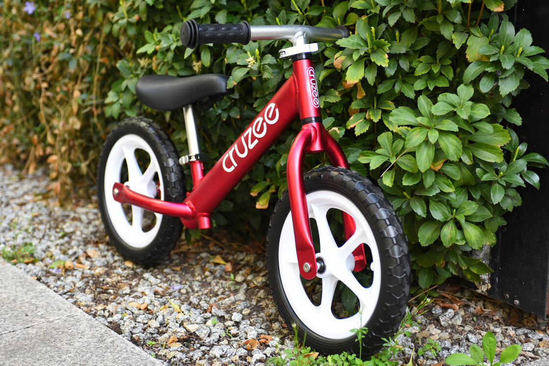 Rowerek biegowy CRUZEE 12" Czerwony