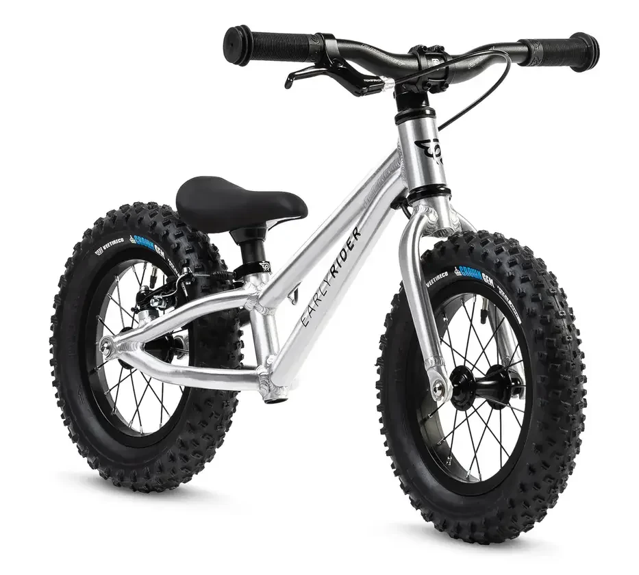 Rowerek biegowy Early Rider Big Foot 12"   Brushed Aluminium