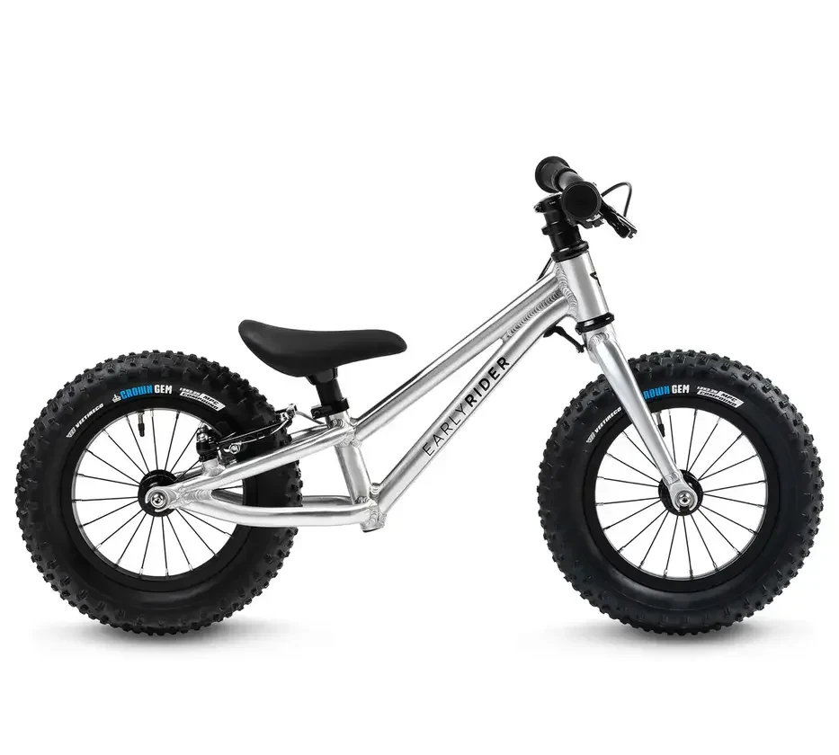 Rowerek biegowy Early Rider Big Foot 12"   Brushed Aluminium