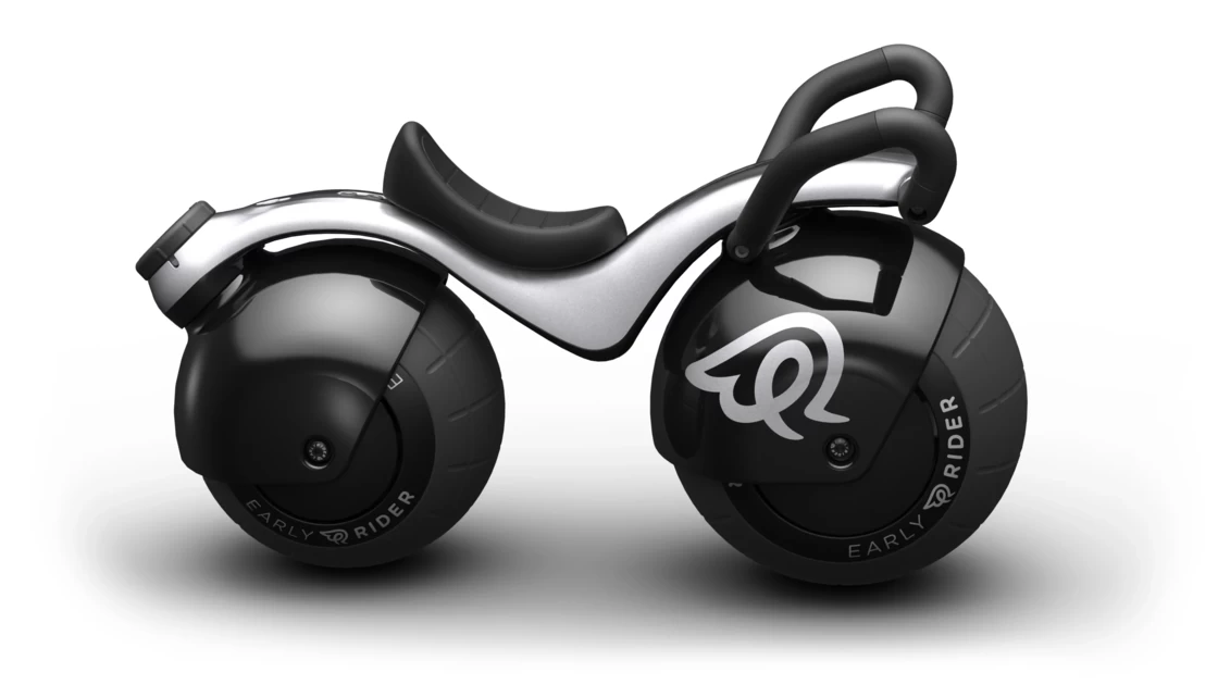 Rowerek biegowy Early Rider Super Velio srebrny 