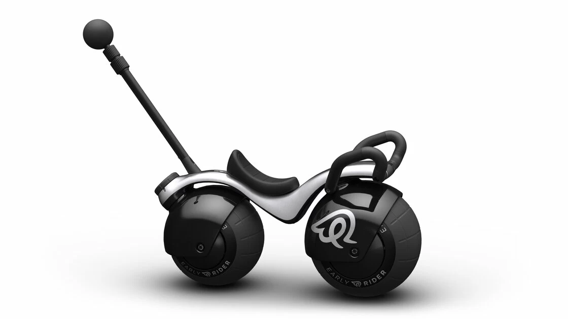 Rowerek biegowy Early Rider Super Velio srebrny 