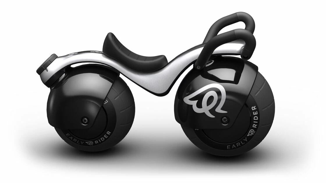 Rowerek biegowy Early Rider Super Velio srebrny 