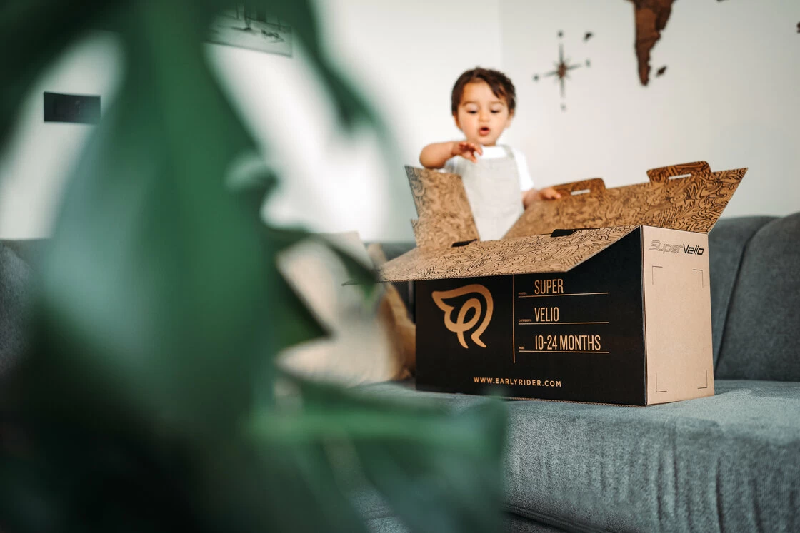 Rowerek biegowy Early Rider Super Velio srebrny 