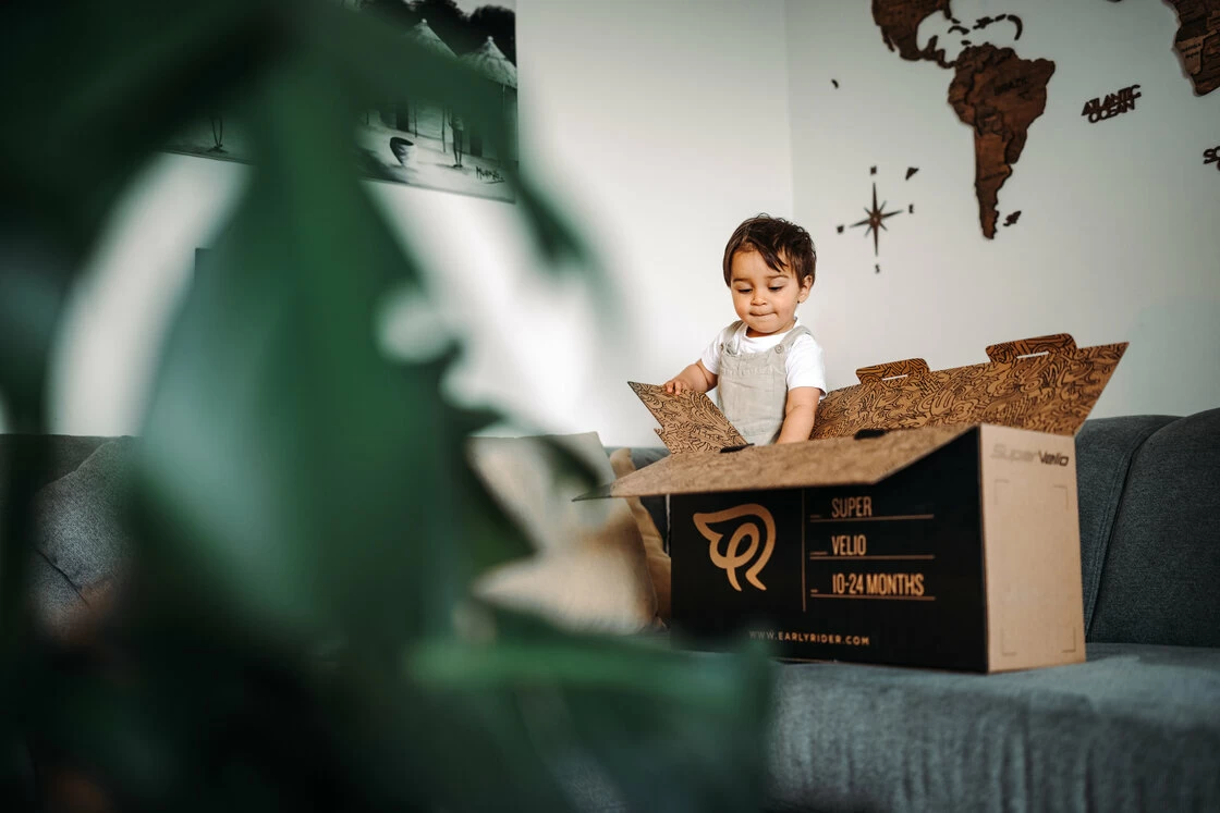 Rowerek biegowy Early Rider Super Velio srebrny 