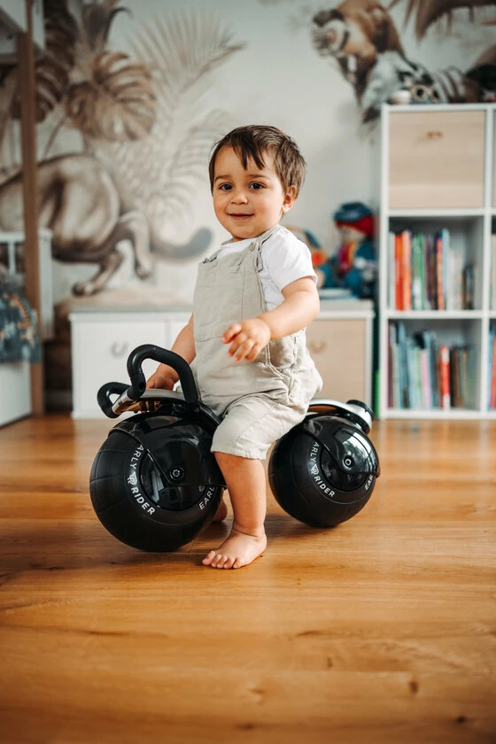 Rowerek biegowy Early Rider Super Velio srebrny 