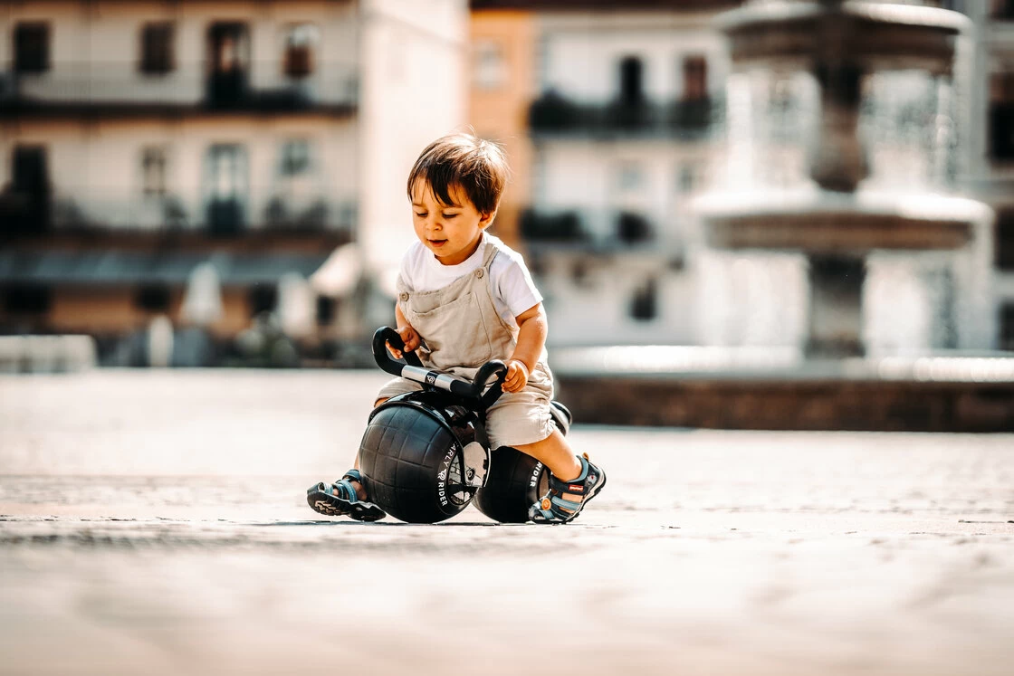 Rowerek biegowy Early Rider Super Velio srebrny 