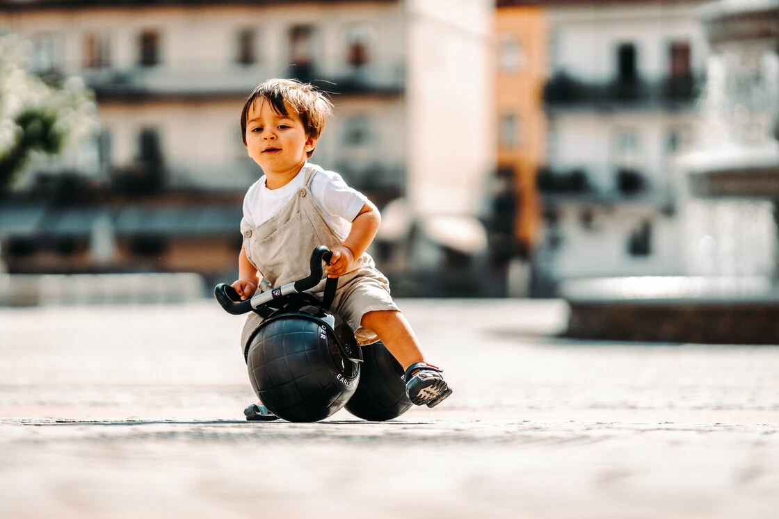 Rowerek biegowy Early Rider Super Velio srebrny 