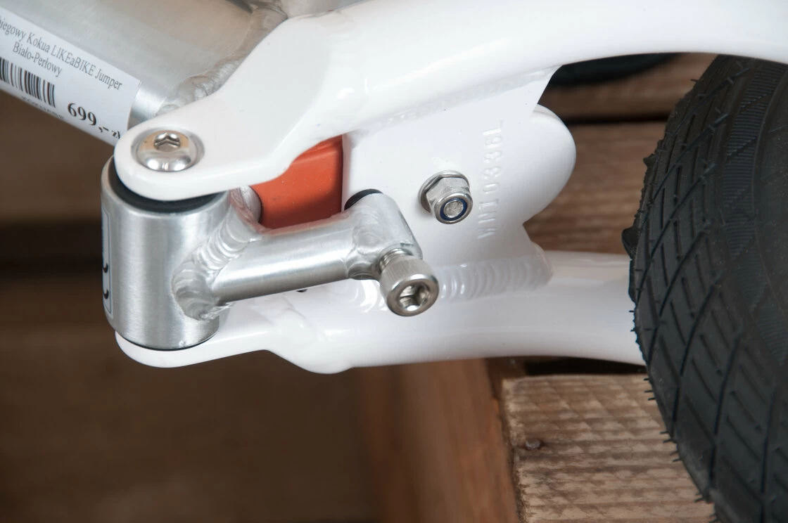 Rowerek biegowy Kokua LIKEaBIKE Jumper Biało-Perłowy