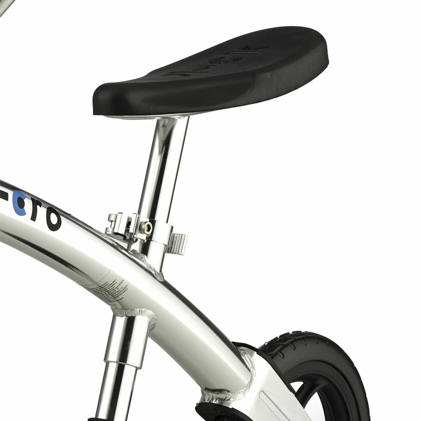 Rowerek biegowy Micro G-Bike Chopper Srebrny