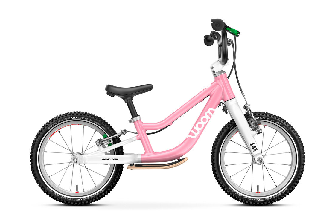 Rowerek biegowy woom GO 1 PLUS  Powder Pink