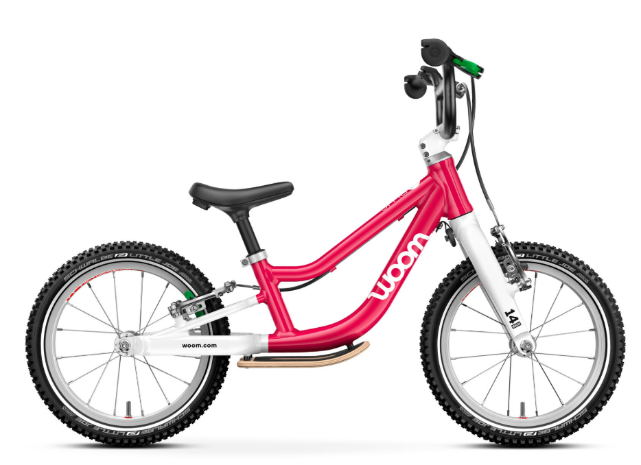 Rowerek biegowy woom GO 1 PLUS  Różowy