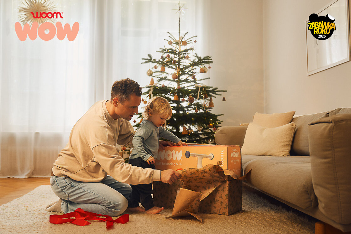 Rowerek biegowy woom WOW "Zabawka Roku 2025" Dreamy sky