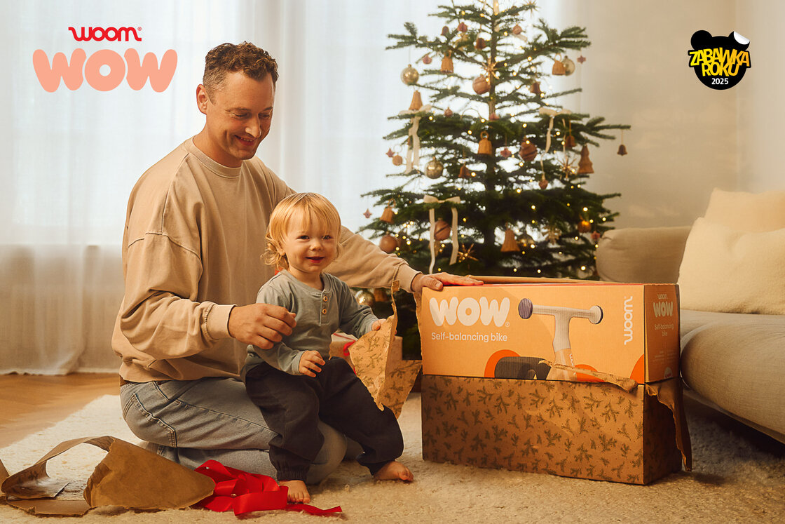 Rowerek biegowy woom WOW "Zabawka Roku 2025" Dreamy sky