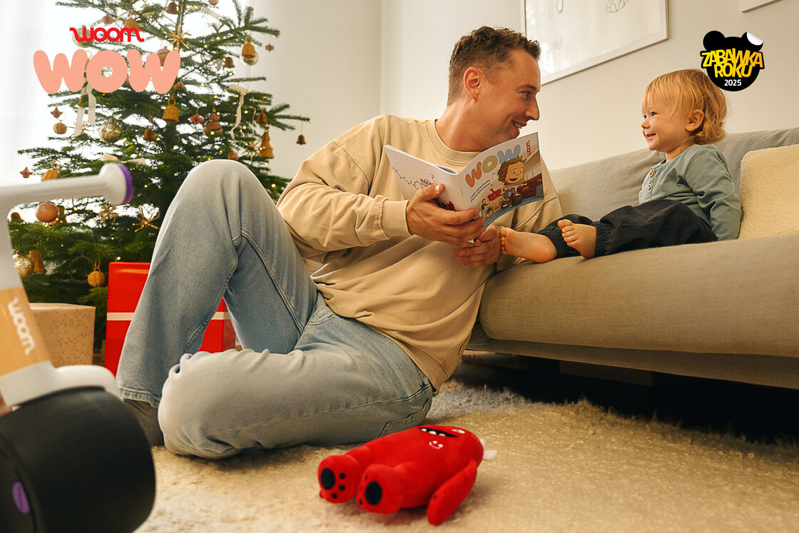 Rowerek biegowy woom WOW "Zabawka Roku 2025" Dreamy sky