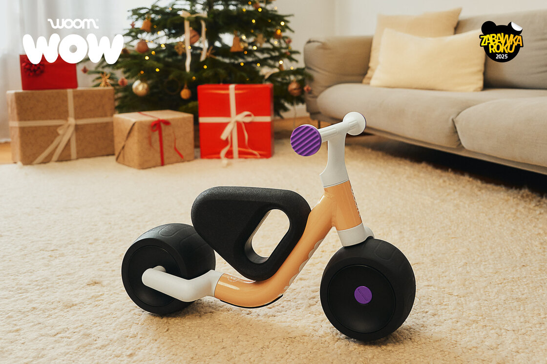 Rowerek biegowy woom WOW "Zabawka Roku 2025" Dreamy sky