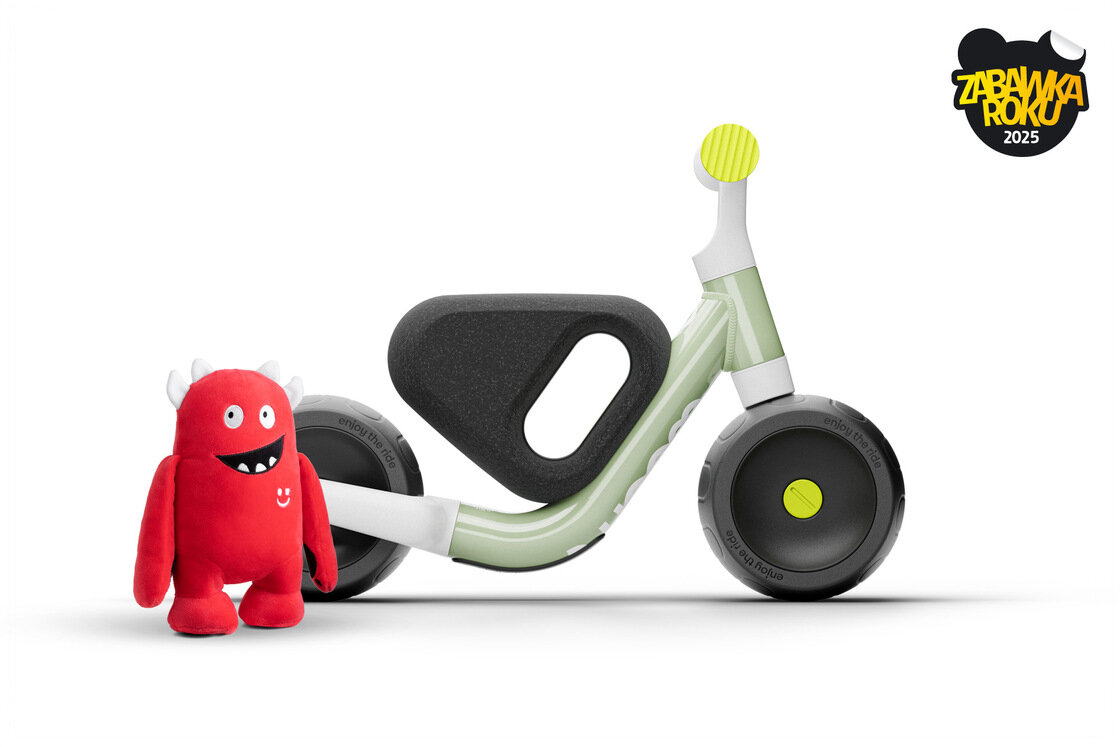 Rowerek biegowy woom WOW "Zabawka Roku 2025" Soft sprout
