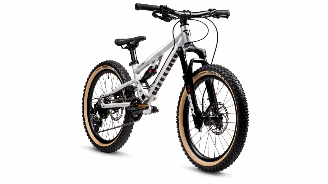 Rowerek dla dzieci Full Suspension Early Rider Hellion X20 srebrny