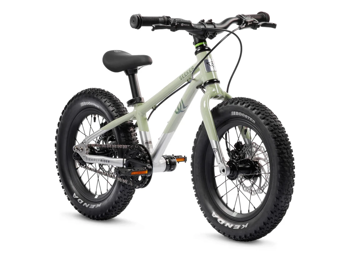 Rowerek dziecięcy Early Rider Seeker 14" 2026 Sage Green/Brushed
