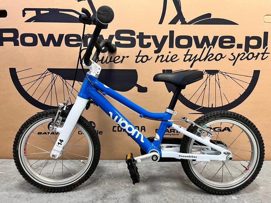 Rowerek dziecięcy woom 2 OUTLET Niebieski