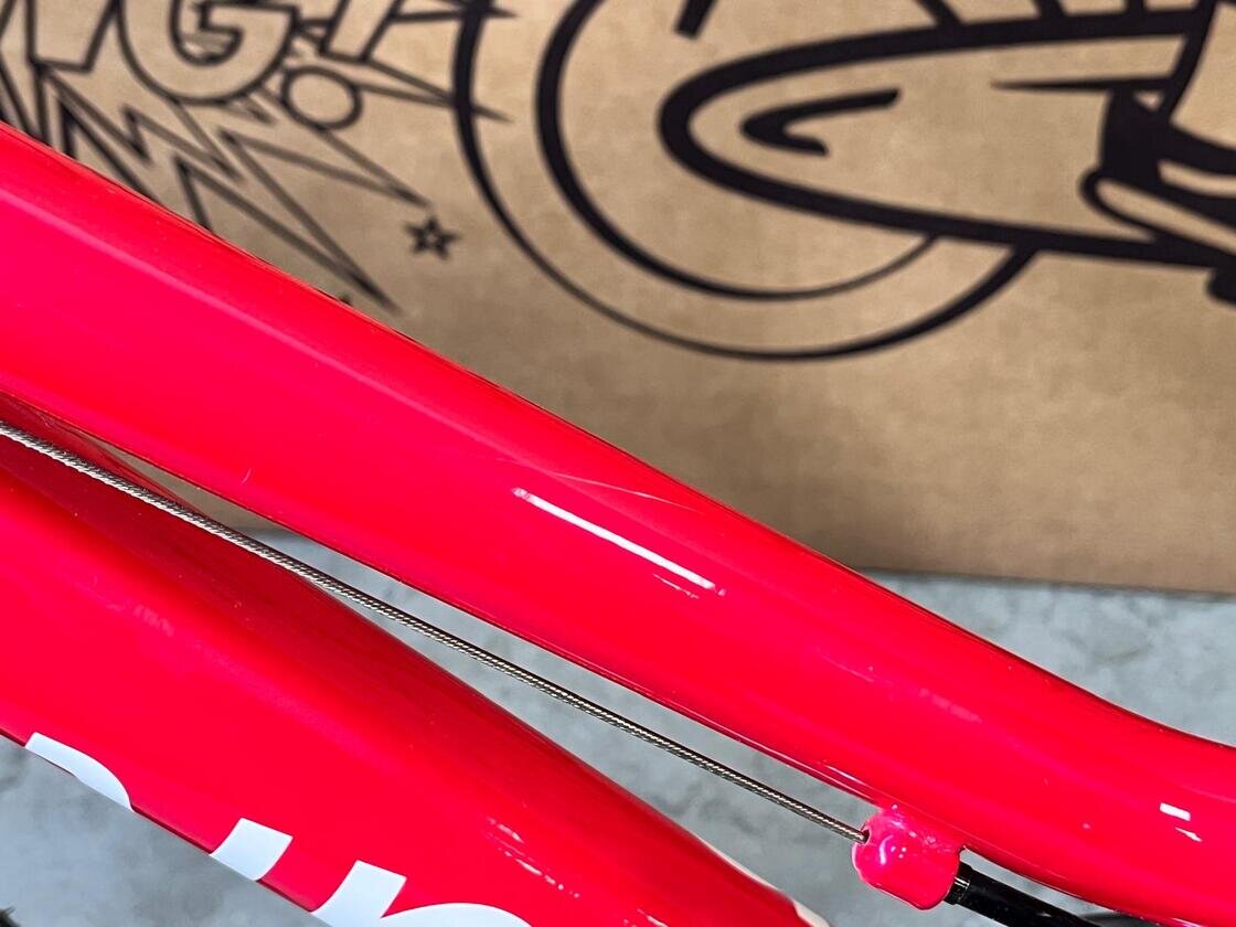 Rowerek dziecięcy woom GO 2 czerwony OUTLET Czerwony