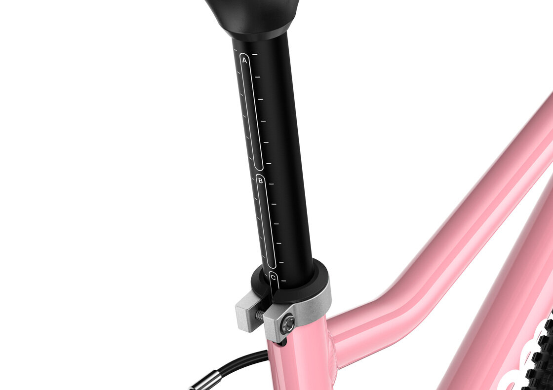 Rowerek dziecięcy woom GO 2  Powder Pink