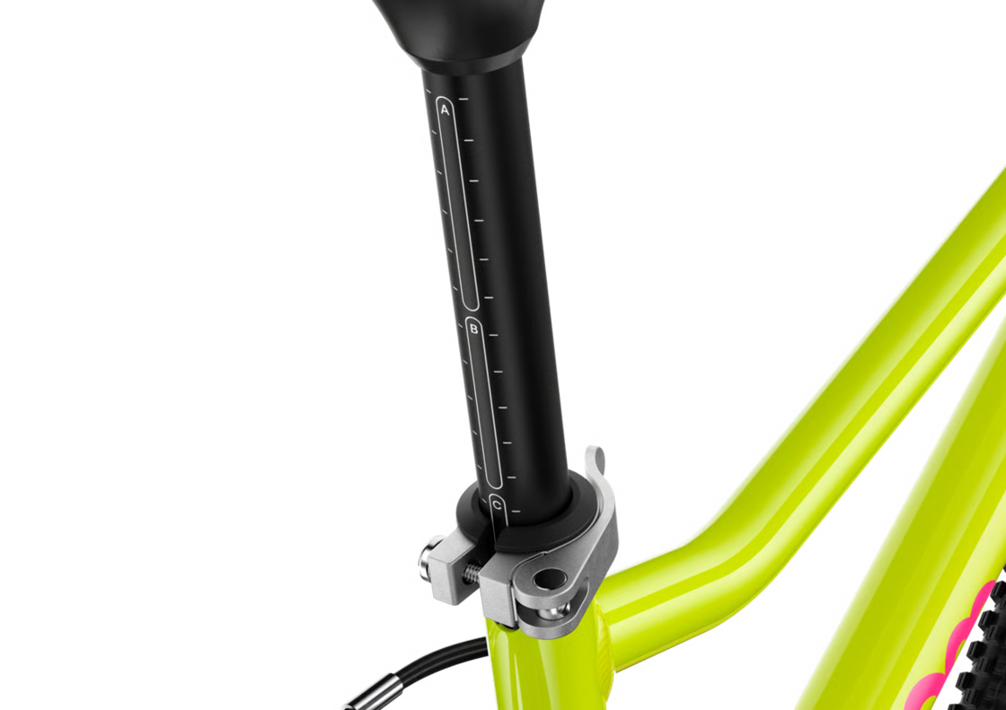 Rowerek dziecięcy woom GO 3 AUTOMAGIC Limited Edition Neon Lime