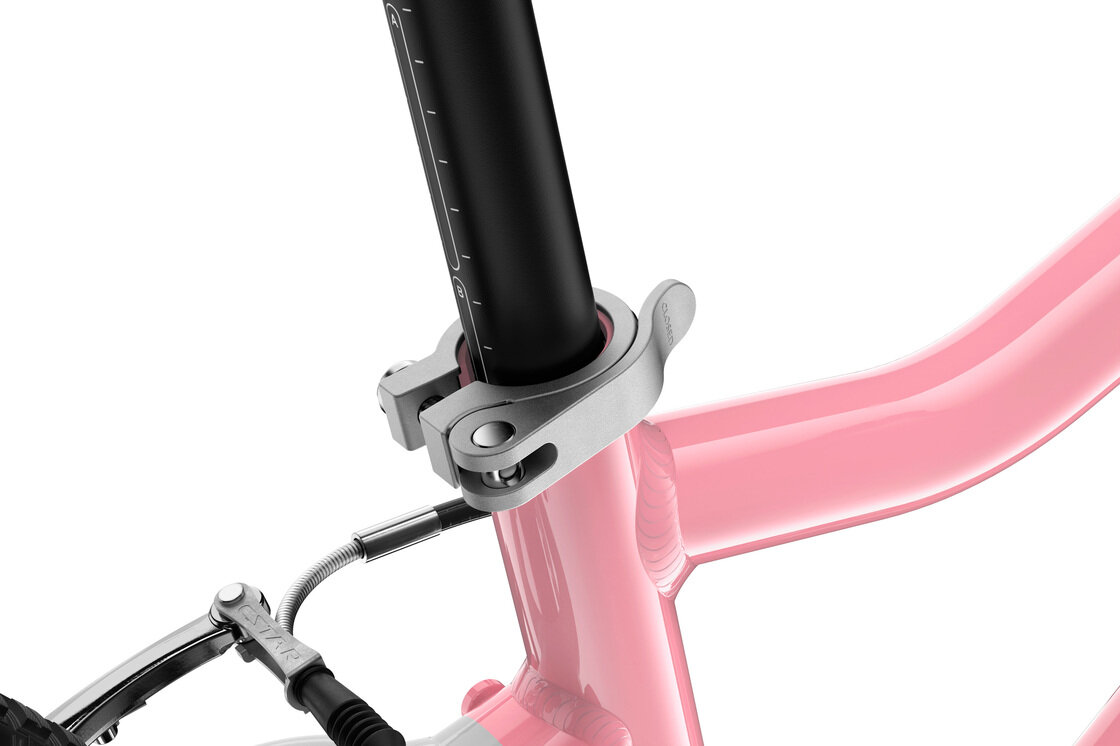 Rowerek dziecięcy woom GO 3 AUTOMAGIC Powder Pink