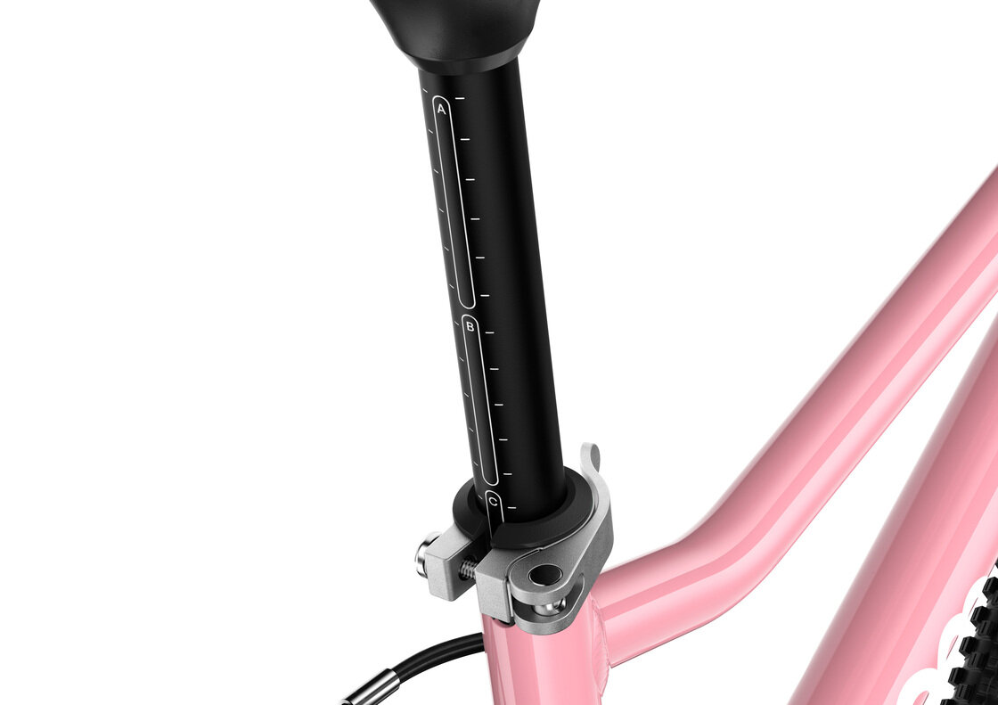 Rowerek dziecięcy woom GO 3 AUTOMAGIC Powder Pink