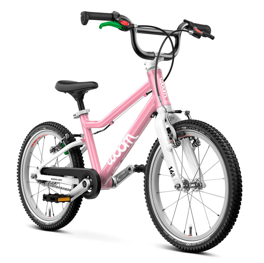 Rowerek dziecięcy woom GO 3 AUTOMAGIC Powder Pink