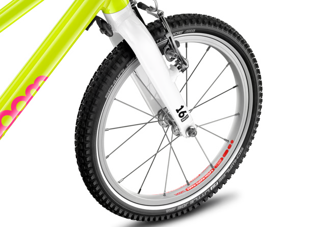 Rowerek dziecięcy woom GO 3 Limited Edition Neon Lime