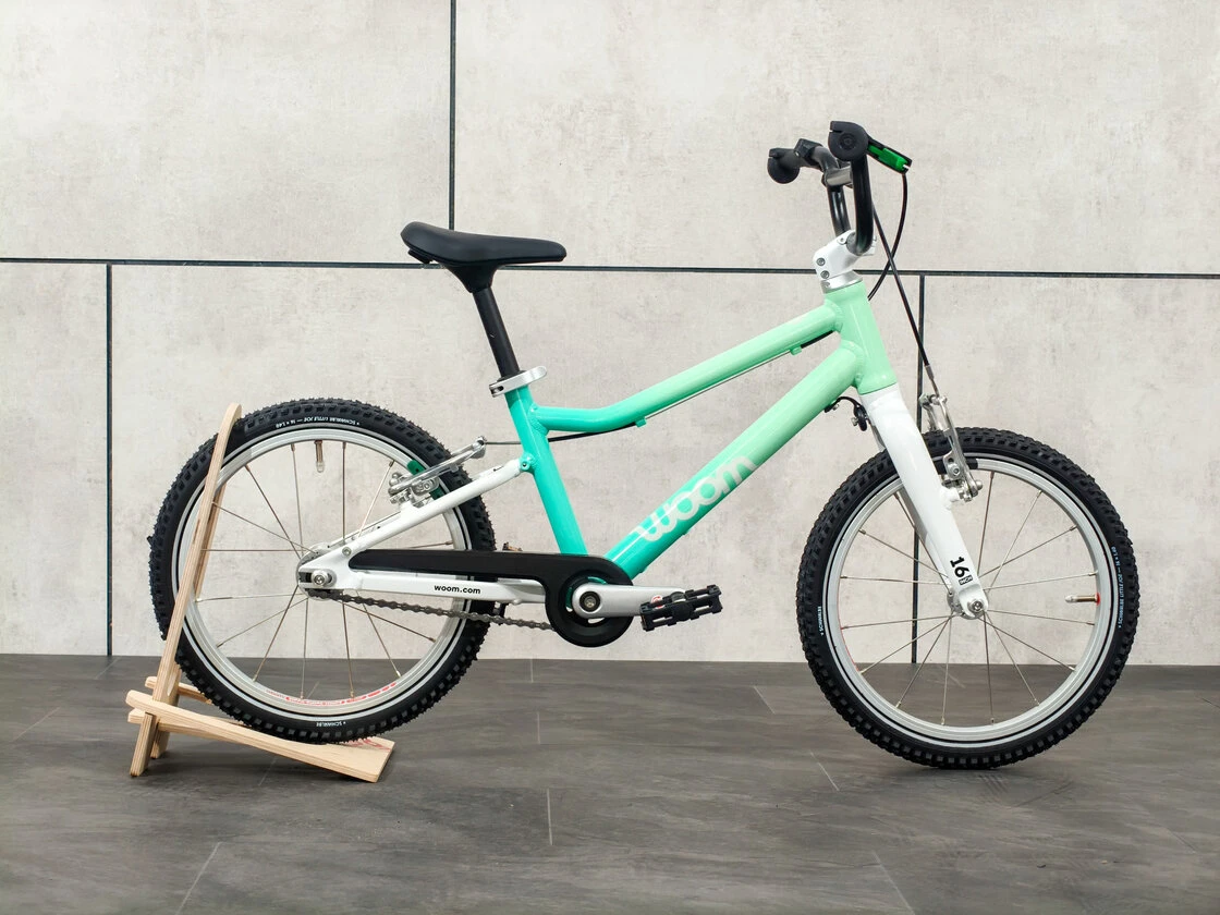 Rowerek dziecięcy woom GO 3 Miętowy - Limitowany