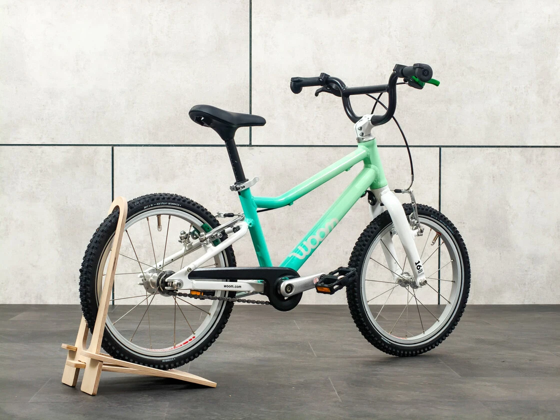 Rowerek dziecięcy woom GO 3 Miętowy - Limitowany