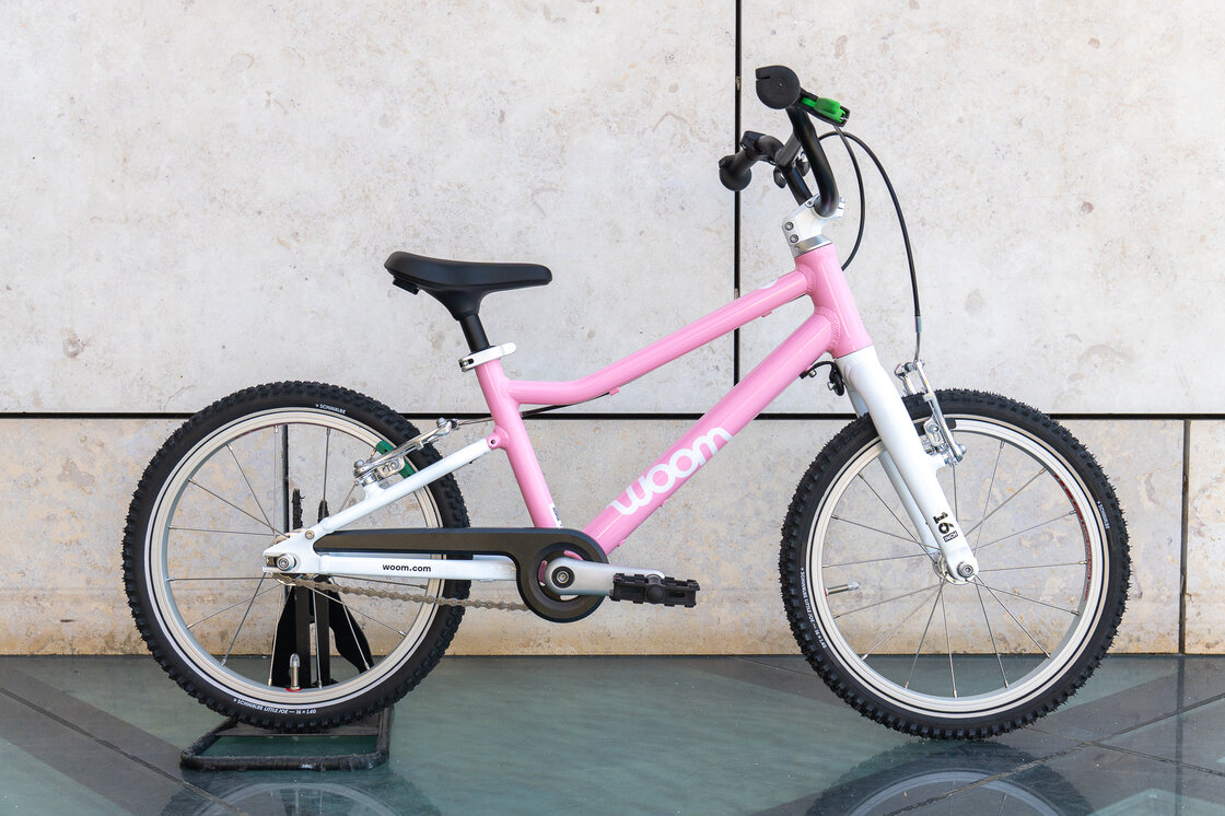 Rowerek dziecięcy woom GO 3 Powder Pink