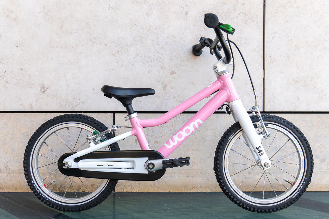 Rowerek dziecięcy woom GO 3 Powder Pink