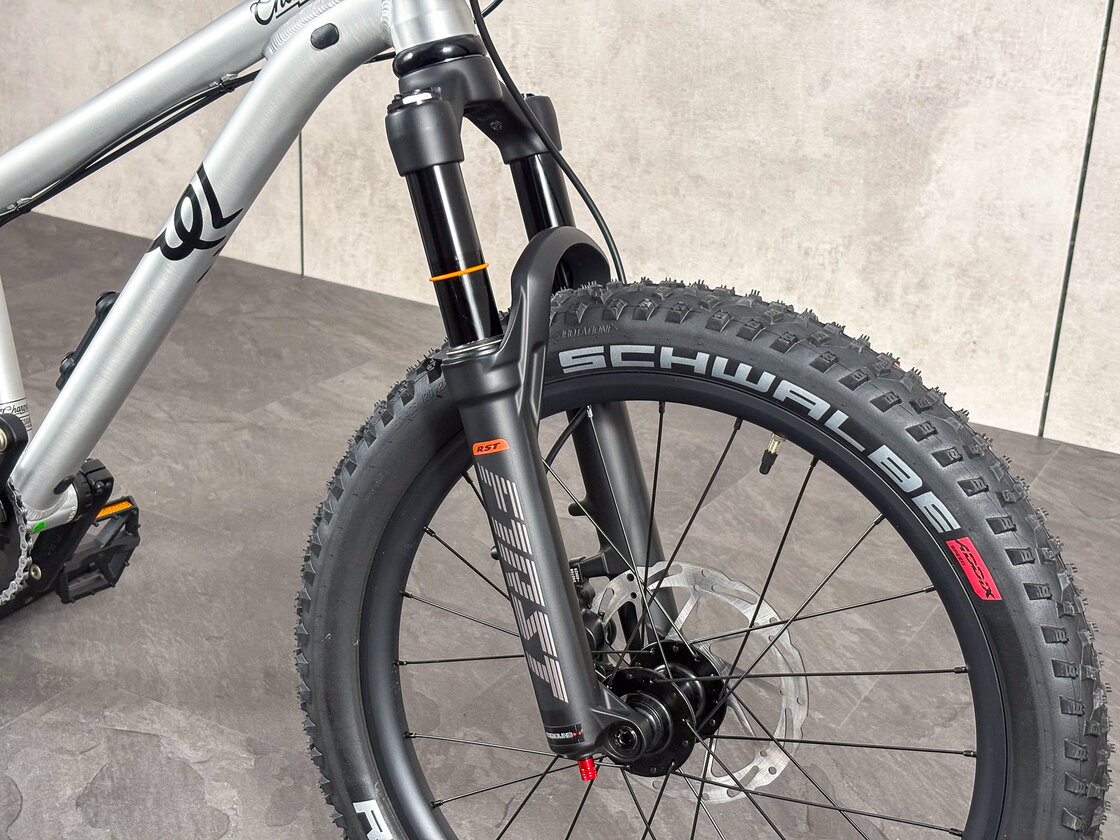 Rowerek dziecięcy z amortyzatorem Early Rider Charger 20"  Brushed Aluminium