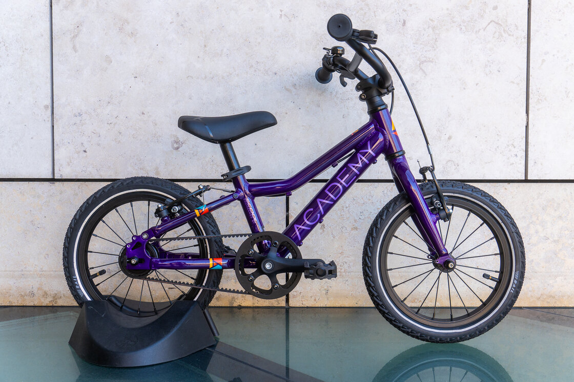 Rowerek na pasku ACADEMY GRADE 2 Belt 14" fioletowy