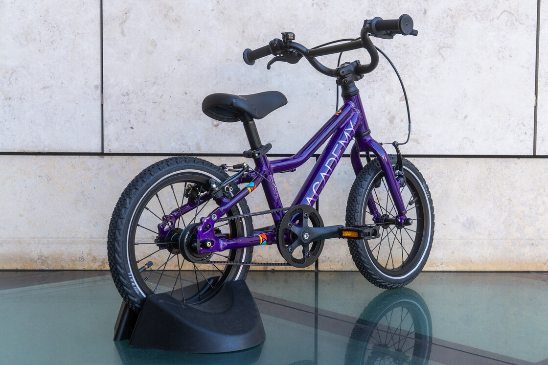 Rowerek na pasku ACADEMY GRADE 2 Belt 14" fioletowy