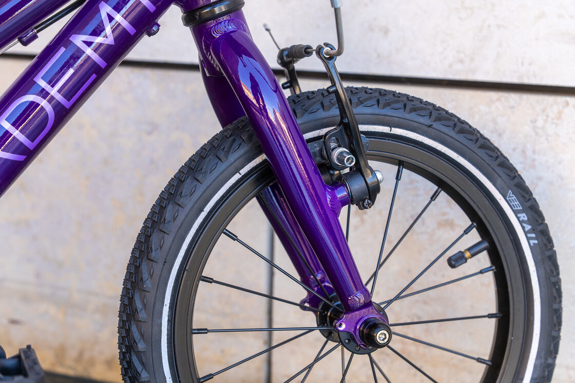 Rowerek na pasku ACADEMY GRADE 2 Belt 14" fioletowy