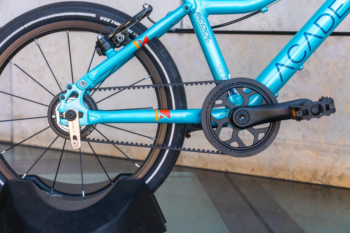 Rowerek na pasku ACADEMY GRADE 3 Belt 16" niebieski