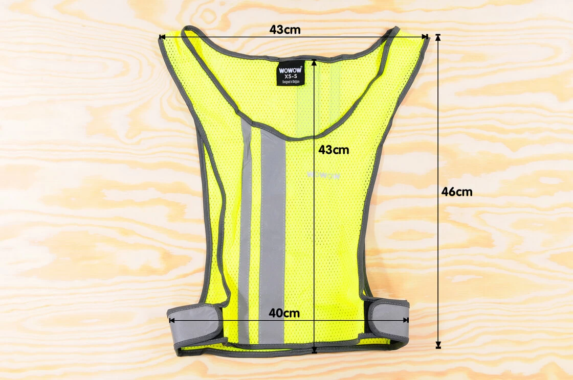 Rowerowa kamizelka odblaskowa Wowow Dark Jacket 3.0 Reflective XS/S
