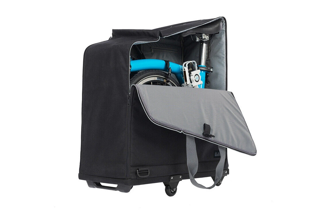 Rowerowa torba podróżna Brompton Transit Travel Bag V2 - czarna