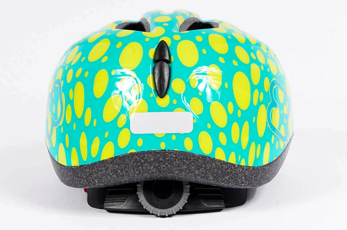 Rowerowy kask dziecięcy Hamax Skydive Junior - zielony/żółty Rozmiar S