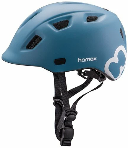 Rowerowy kask dziecięcy Hamax Thundercap Junior - niebieski Rozmiar M