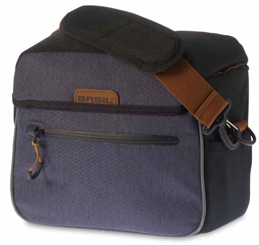 Sakwa na kierownicę rowerową Basil Miles Handlebar Bag Black