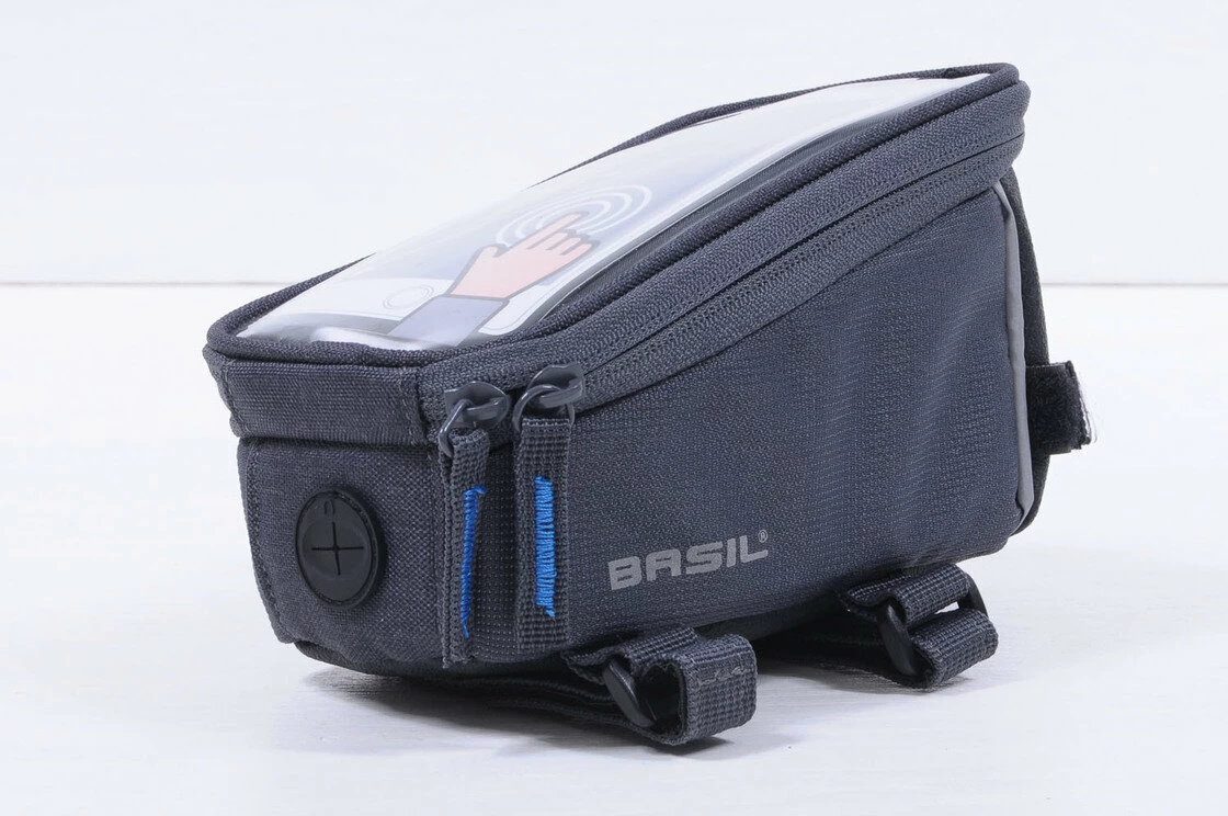 Sakwa na ramę rowerową Basil Sport Design Framebag Grafitowy / niebieski